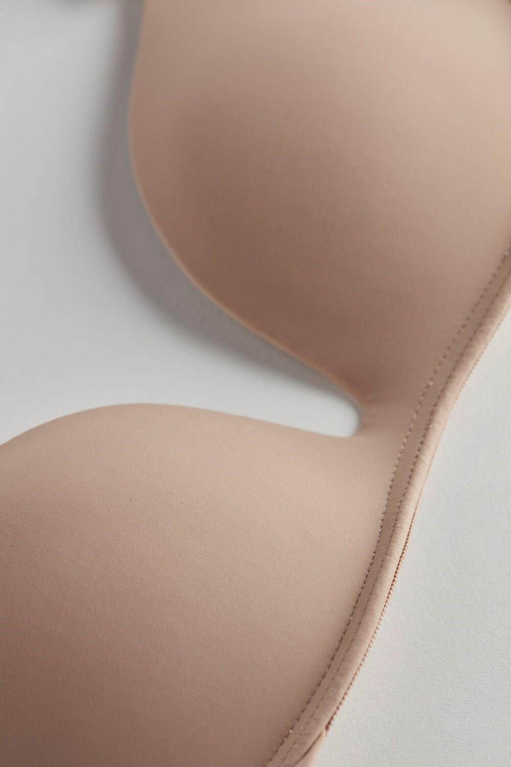 Intimissimi Gioia B Cup Microfiber Super Push-Up Bra Natural - 044 - Soft Beige | 5936KMAZJ