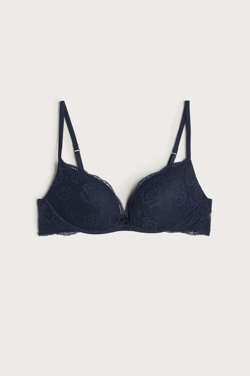 Intimissimi Gioia Lace Super Push-Up Bra Blue - 1467 - Intense Blue | 3709OZPJI