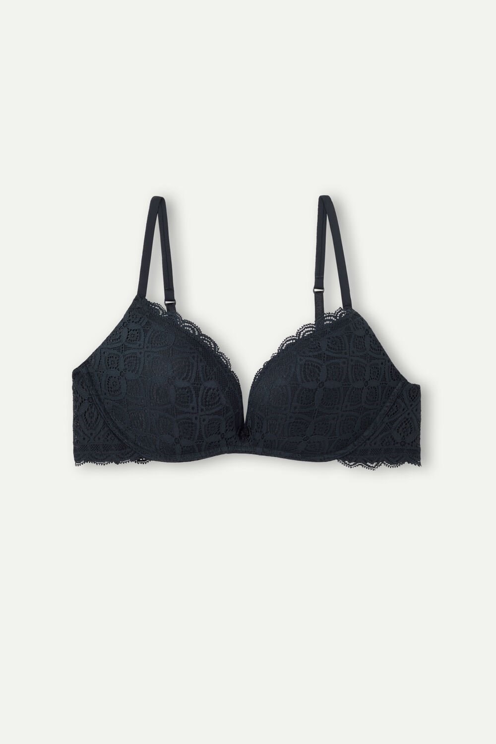 Intimissimi Gioia Super Push-Up Bra in Lace Black - 019 - Black | 1943WDJQM