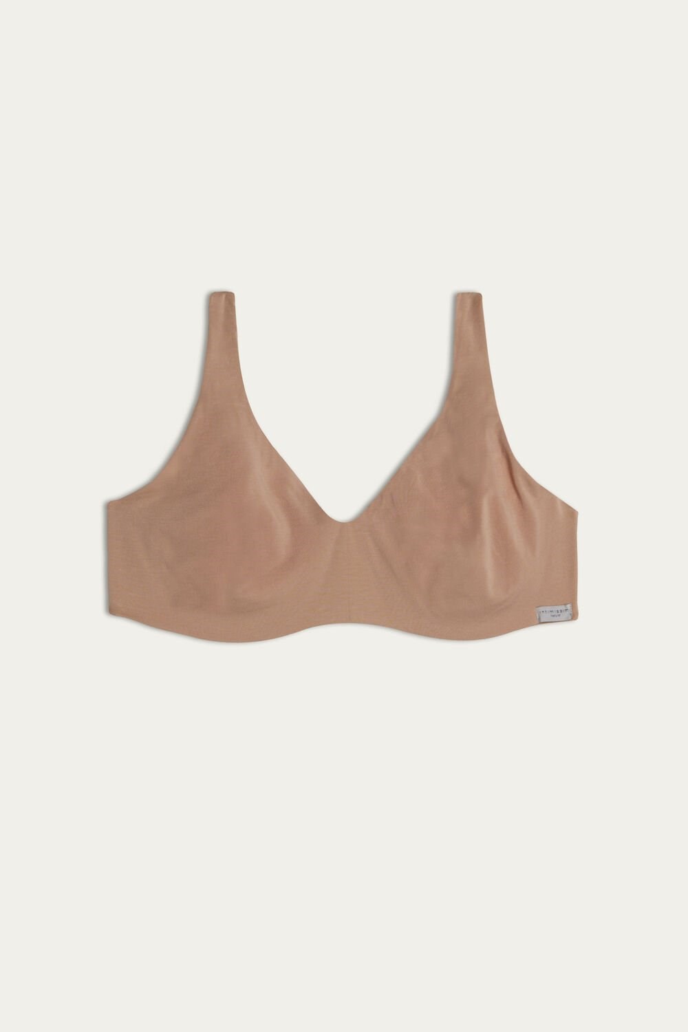 Intimissimi Greta Balconette Bra in Cotton Natural - 044 - Soft Beige | 2083GIKWB