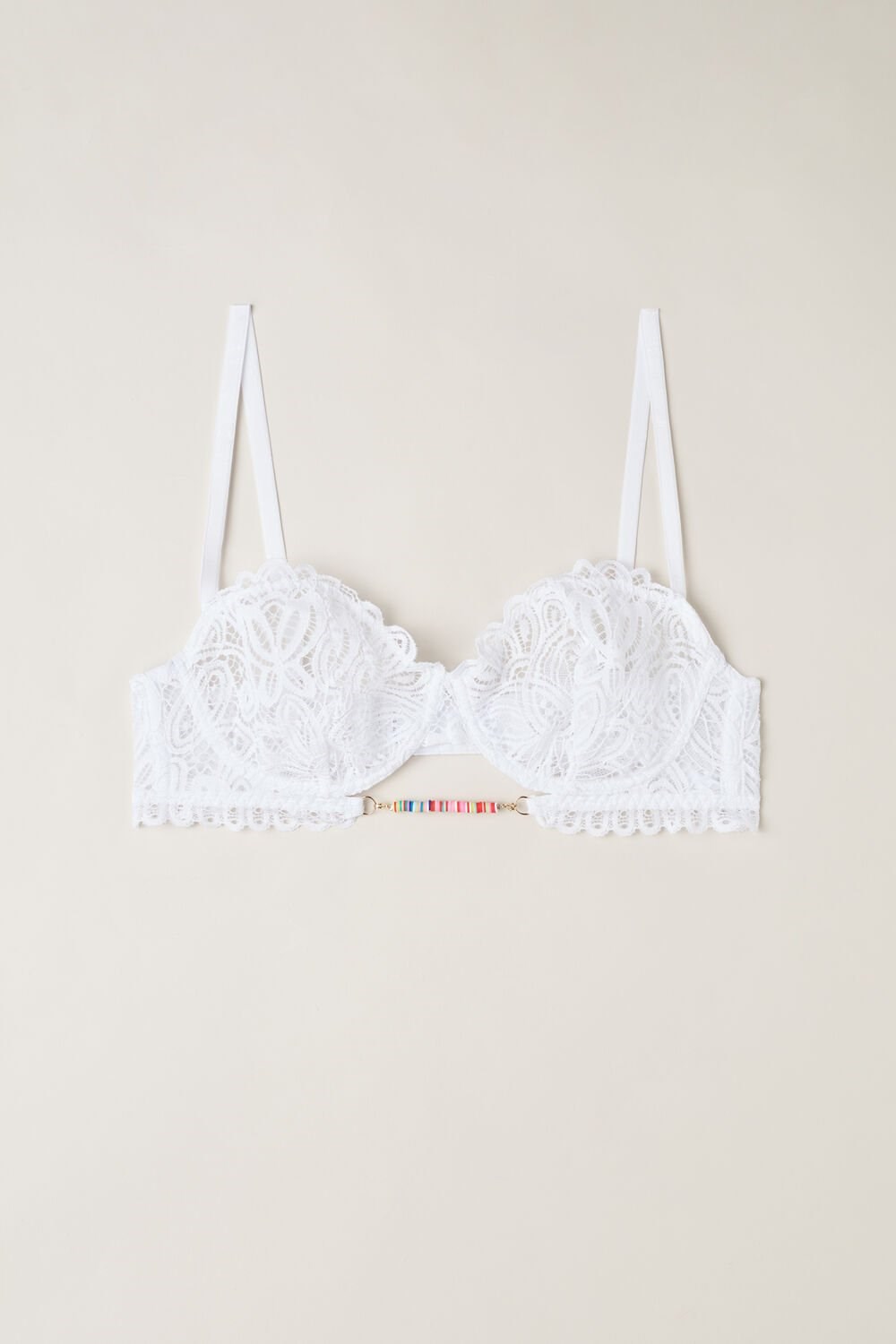 Intimissimi Hot Summer Days Balconette Bra White - 001 - White | 8069YSPWN