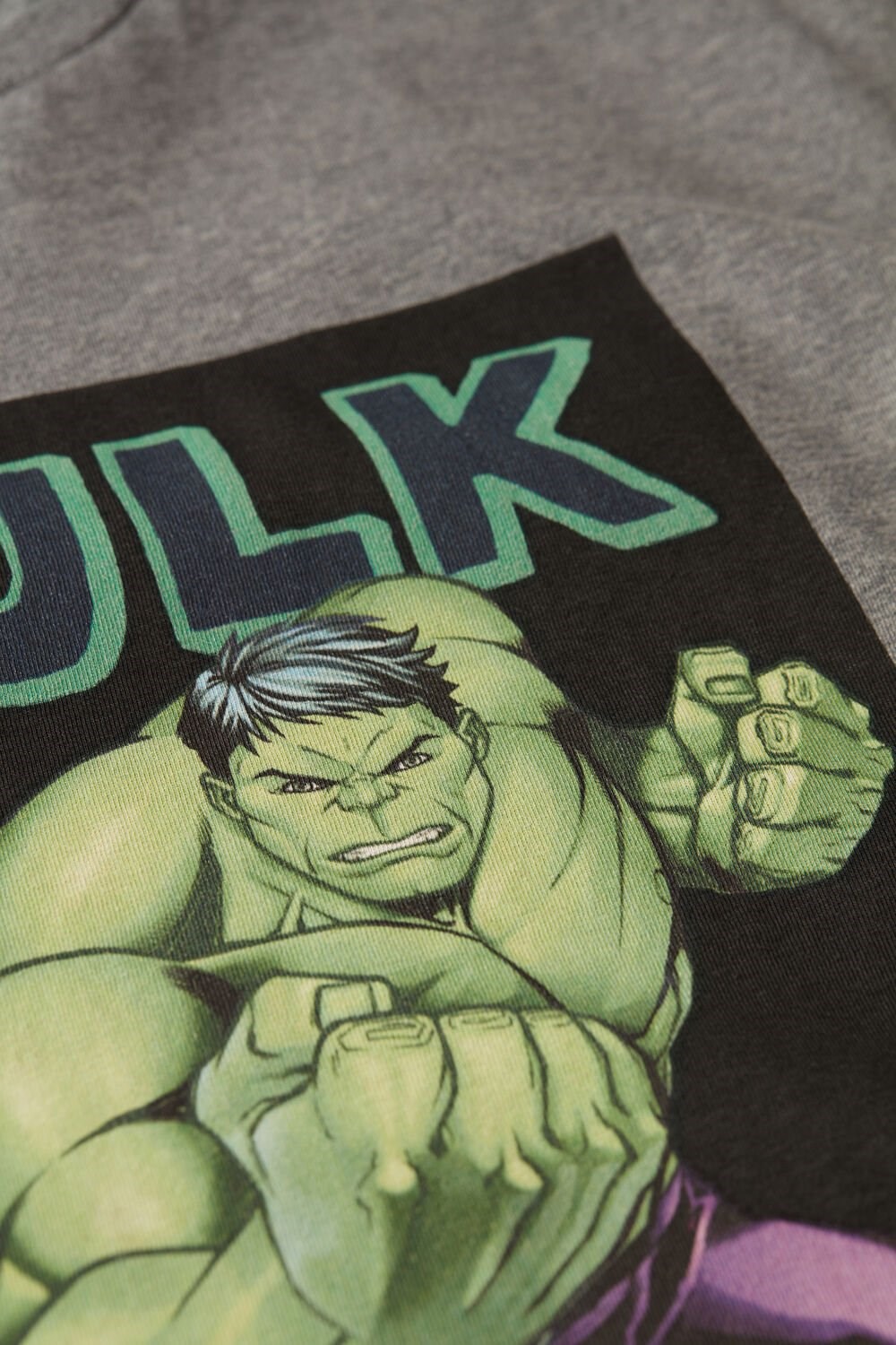 Intimissimi Hulk Print T-shirt Dark Grey | 6251JYHEL