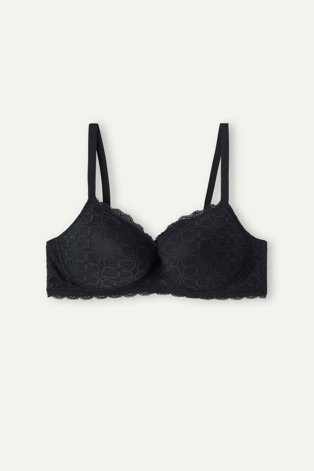 Intimissimi Irina Balconette Bra in Lace Black - 019 - Black | 3145ZEKUH