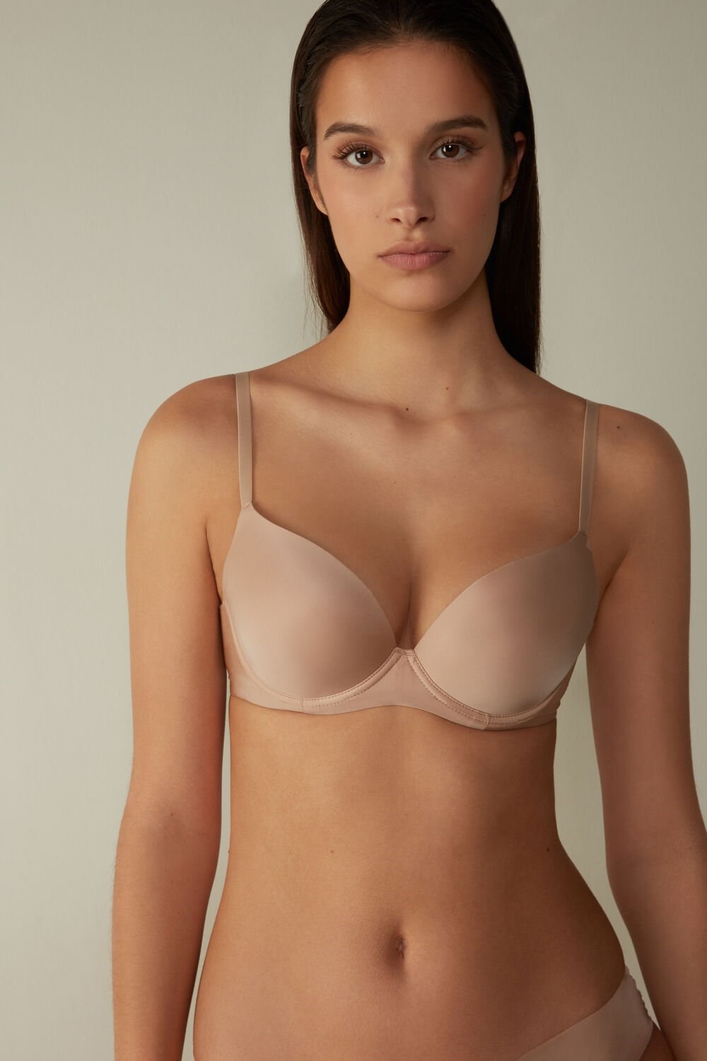 Intimissimi Irina Microfiber Balconette Bra Natural - 044 - Soft Beige | 5632STZDB