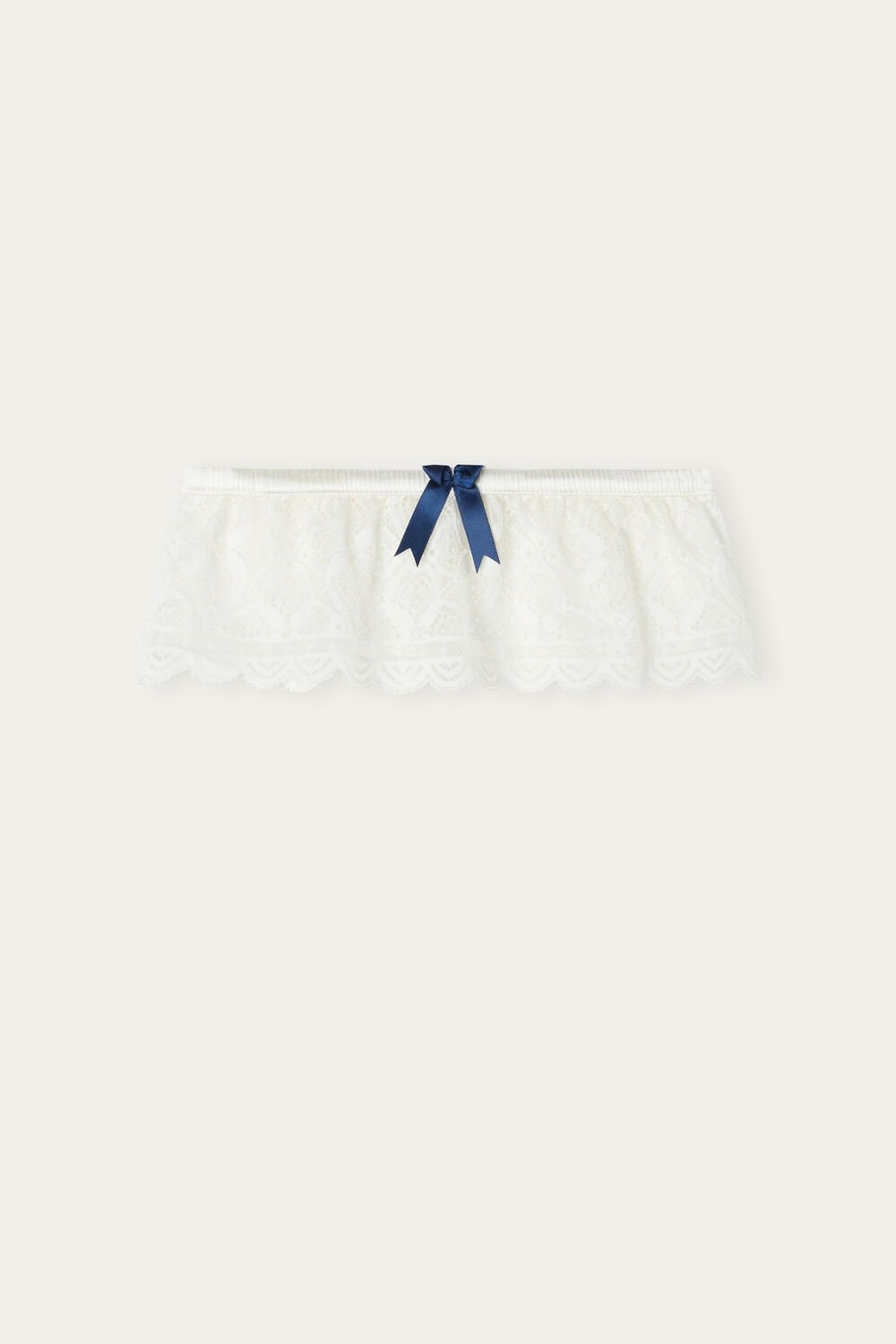 Intimissimi Lace Garter Ivory - 2127 - Talc White | 6340JTEZC