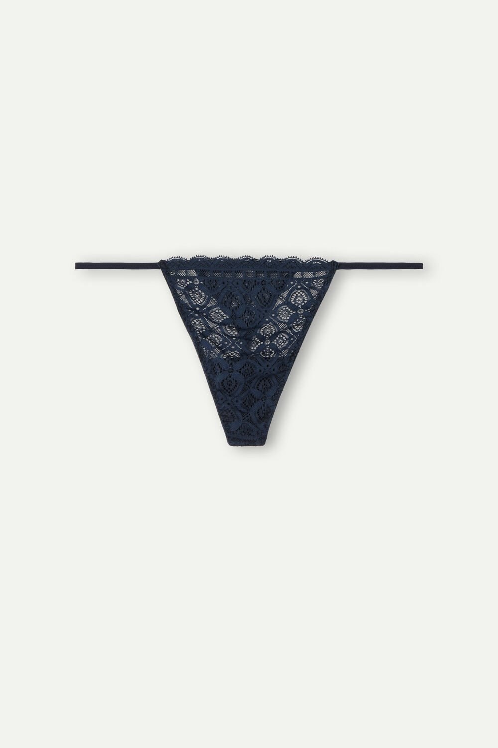 Intimissimi Lace String Thong Blue - 1467 - Intense Blue | 4639YRQLK