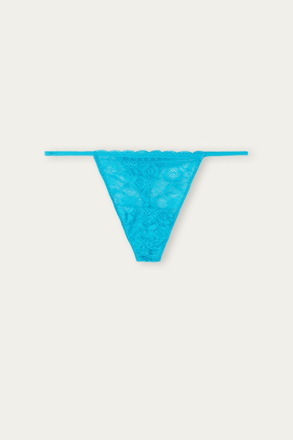 Intimissimi Lace String Thong Blue - 210j - Digital Turquoise | 2785EMQKU