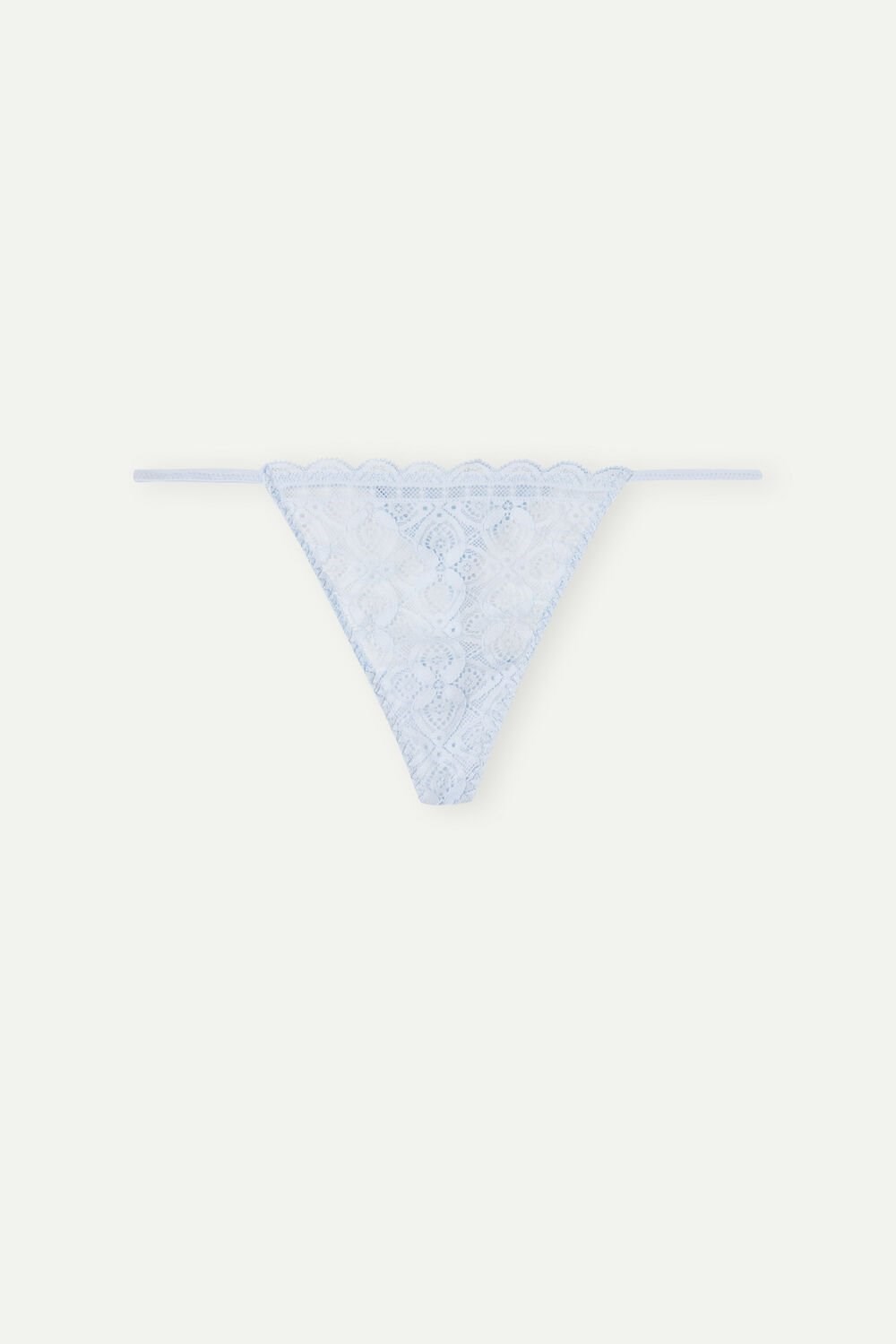 Intimissimi Lace String Thong Blue - 220j - Airy Blue | 9250IJOFA