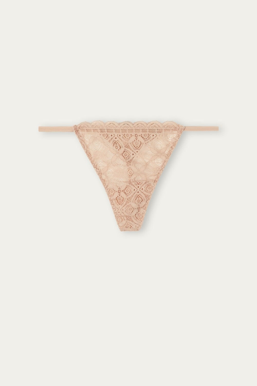 Intimissimi Lace String Thong Natural - 044 - Soft Beige | 1938ULGIM