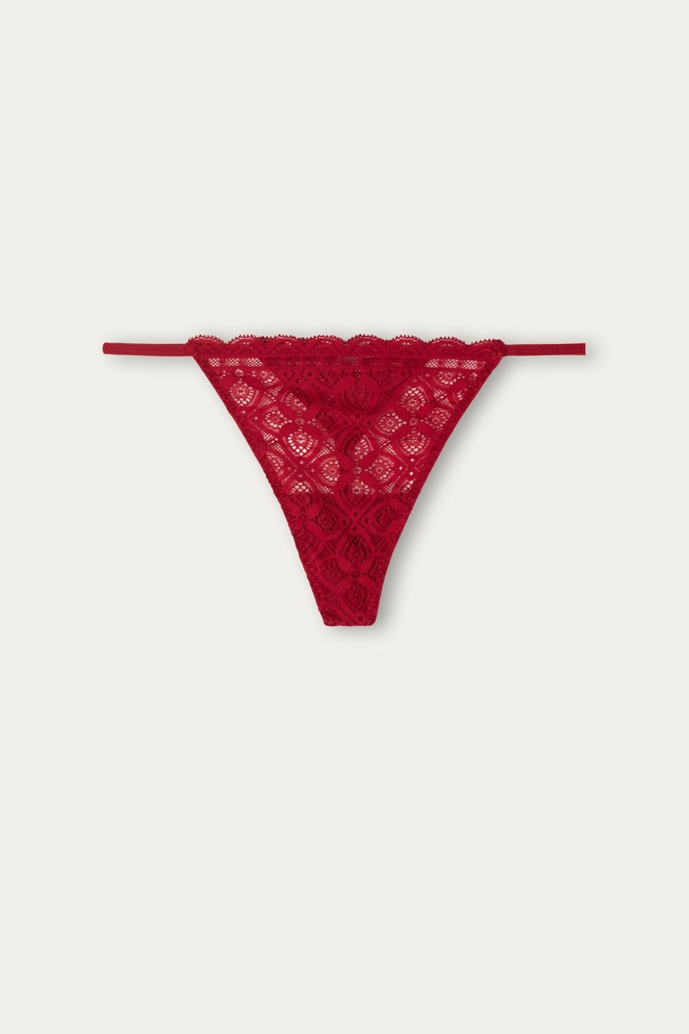 Intimissimi Lace String Thong Red - 1473 - Red | 3819OCQGR