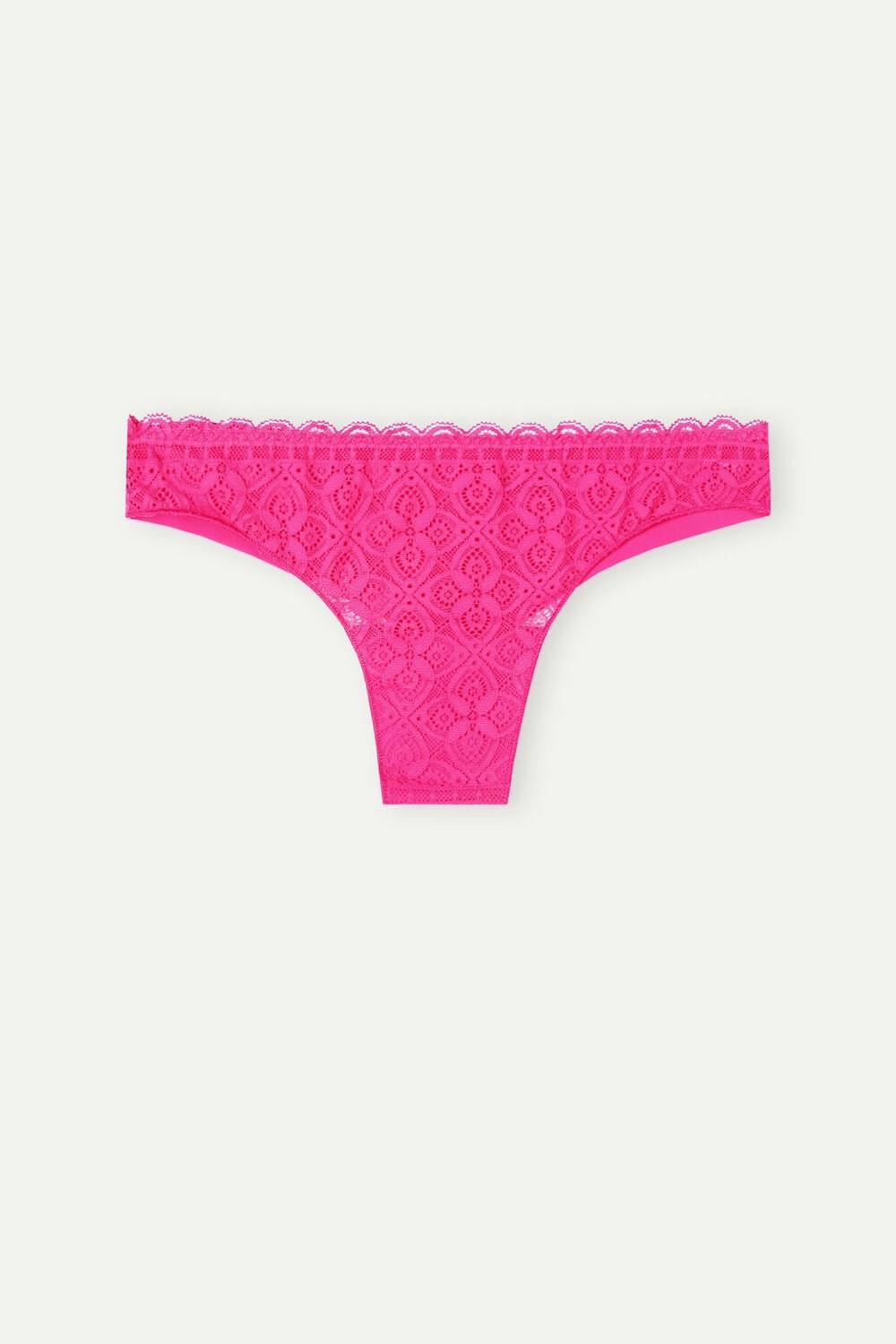 Intimissimi Lace and Microfiber Brazilian Pink - 206j - Valentine Pink | 9413XRGYO