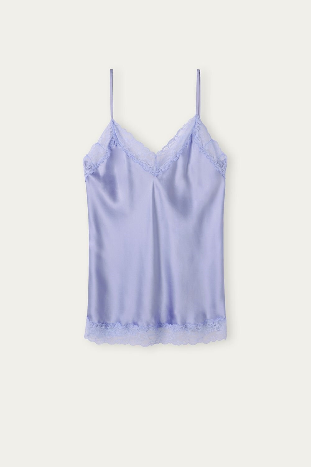 Intimissimi Lace and Silk Top Violet - 212j - Sweet Lavender | 2936UJGVT