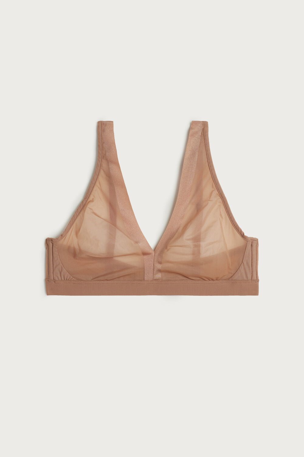 Intimissimi Lara Invisible Touch Triangle Bra Natural - 417i - Medium Beige | 7985YKUIX