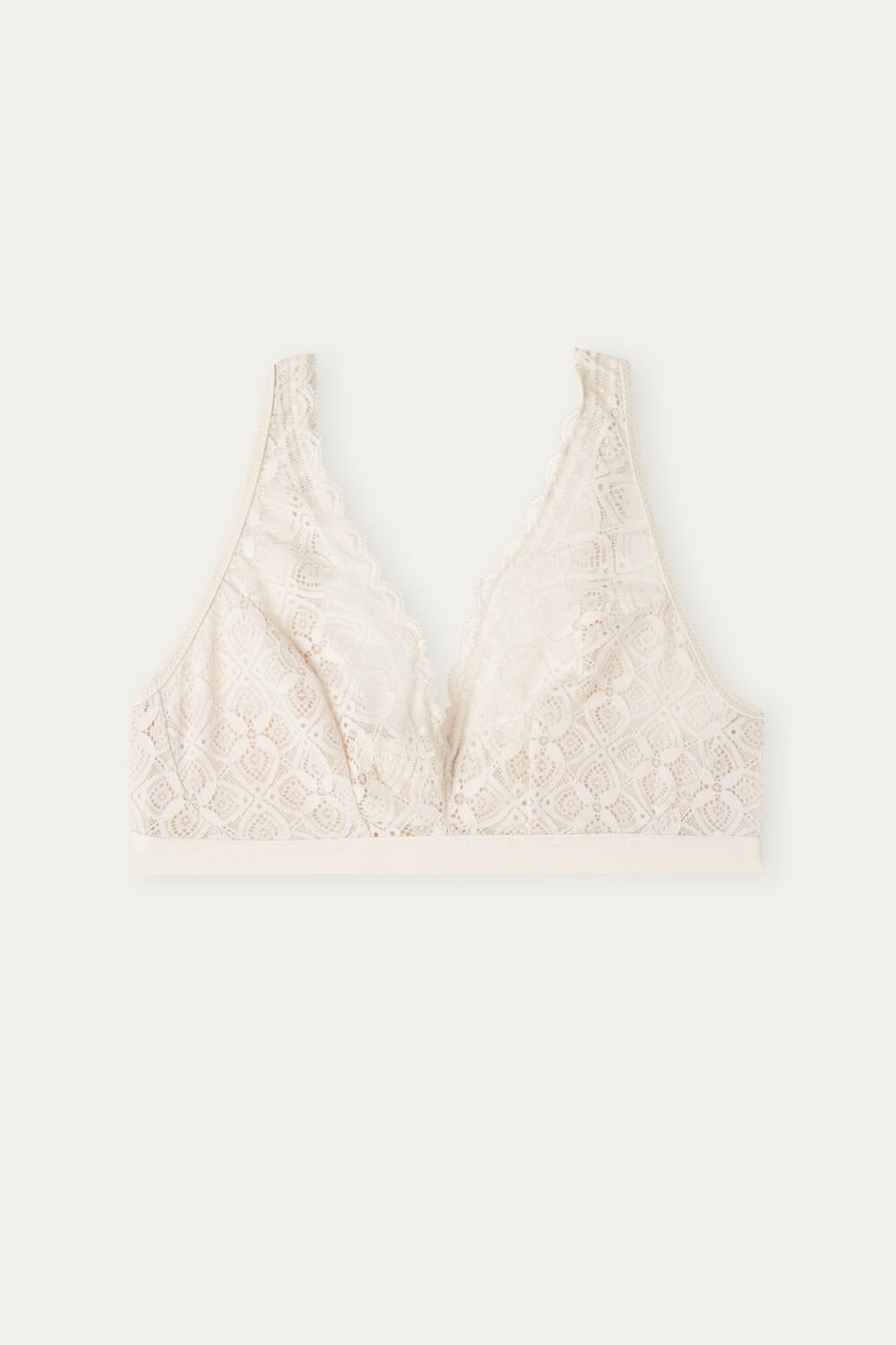 Intimissimi Lara Triangle Bra in Lace Natural - 2280 - Silk Pink | 2843ZRUMN