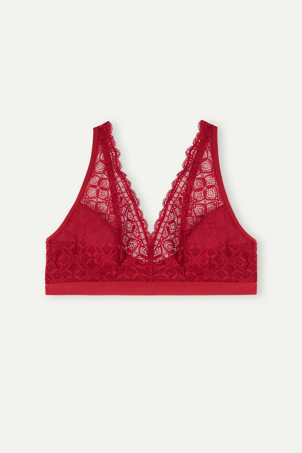 Intimissimi Lara Triangle Bra in Lace Red - 1473 - Red | 7054DPRWJ