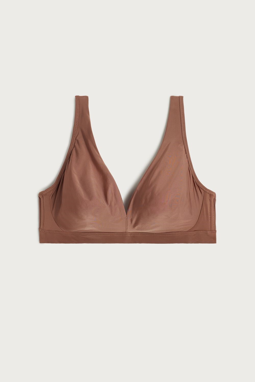 Intimissimi Lara Ultralight Microfiber Triangle Bra Natural - 502i - Dark Beige | 1725NGUBI