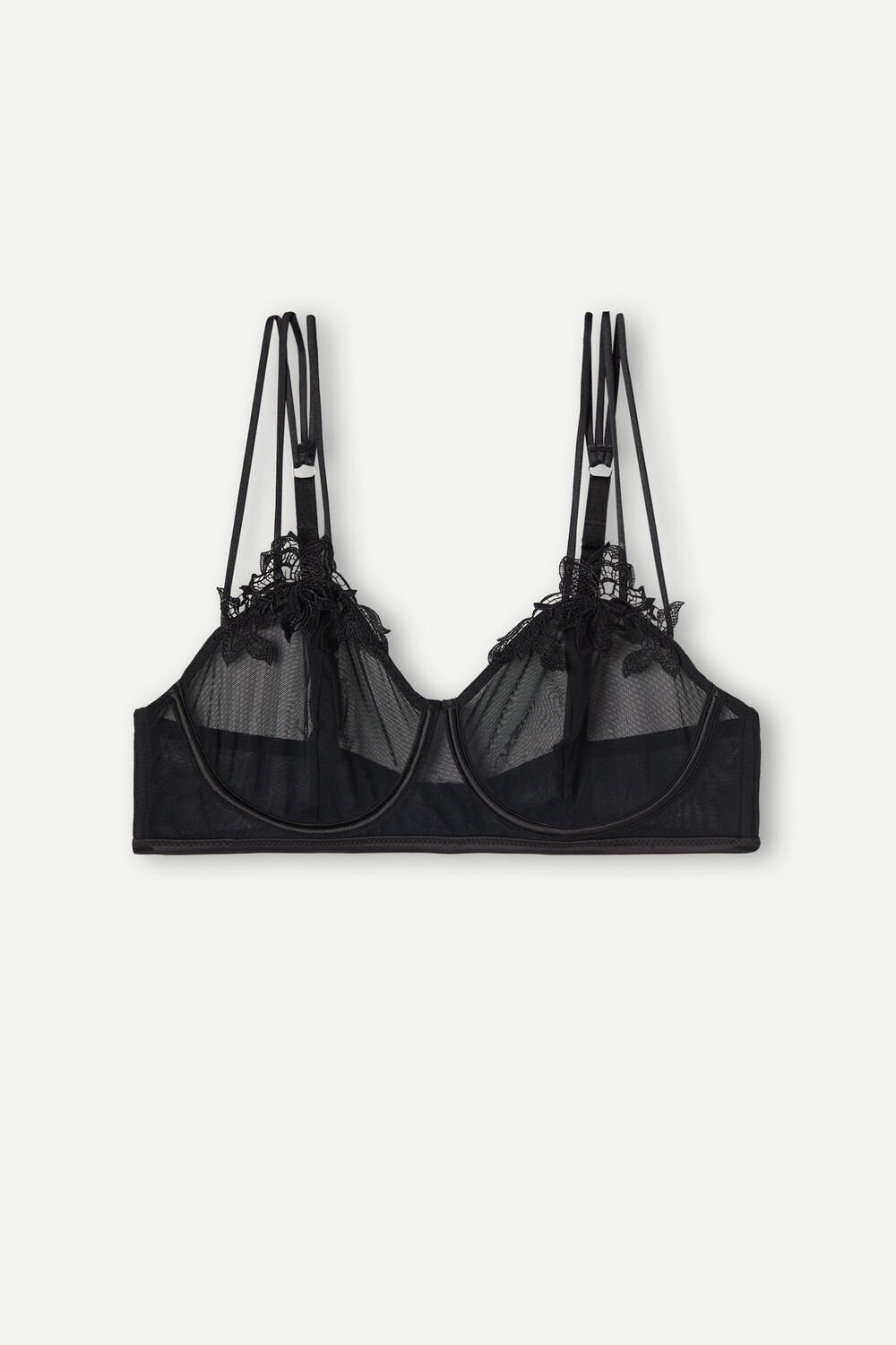 Intimissimi Layers of Lust Balconette Bra Black - 019 - Black | 3271EODWI