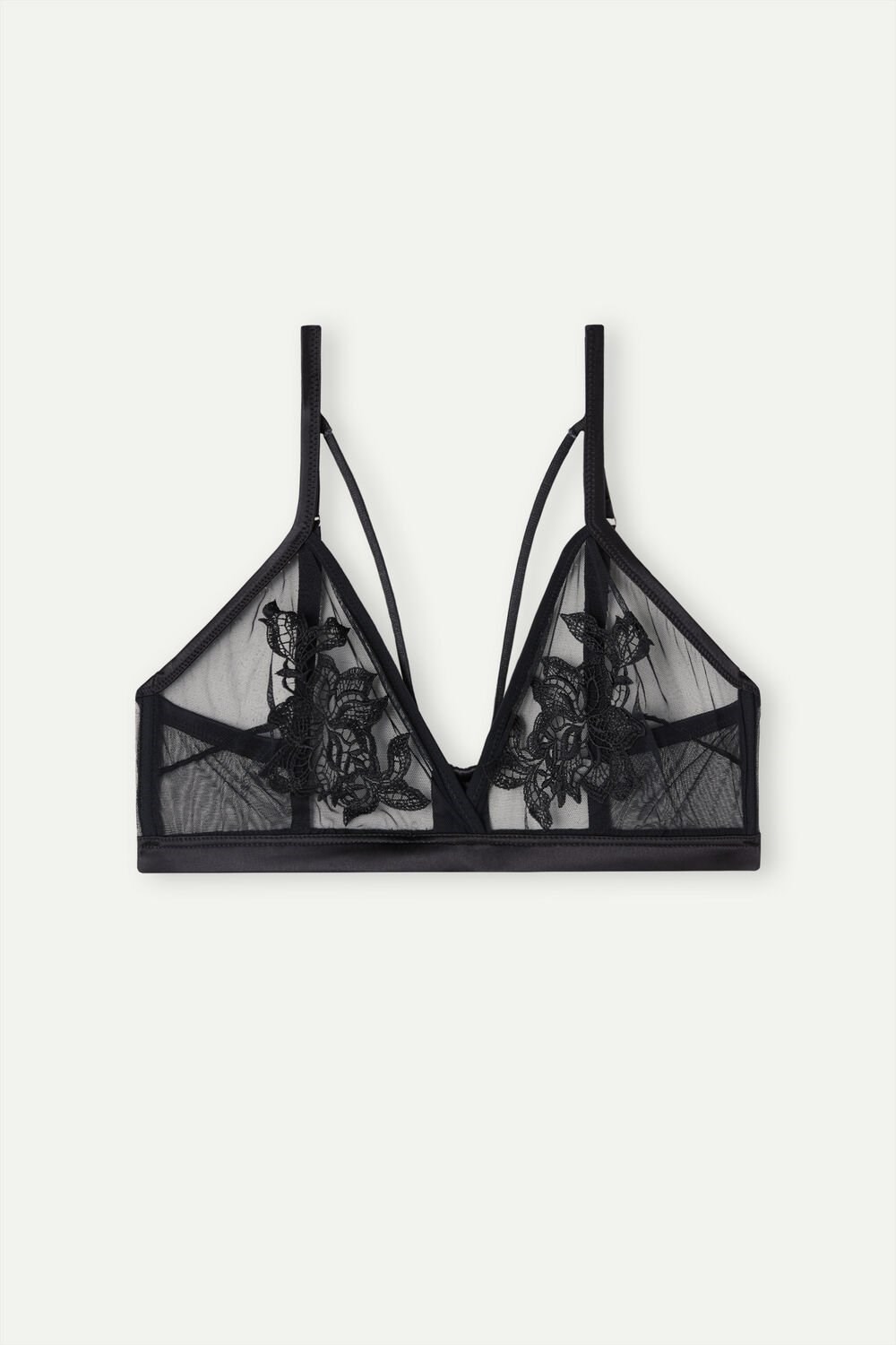 Intimissimi Layers of Lust Emma Triangle Bra Black - 019 - Black | 1462AVOBM