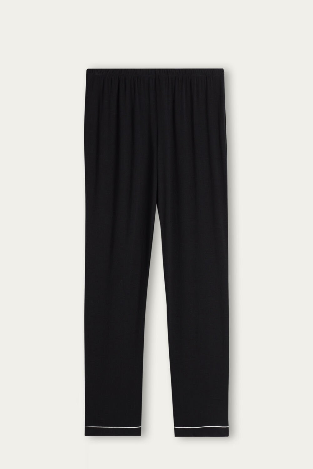 Intimissimi Long Micromodal Trousers Black - 019 - Black | 0793KDIZO