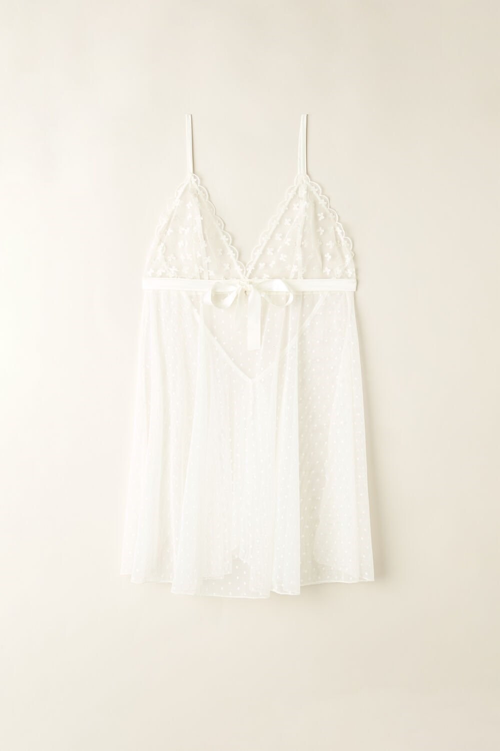 Intimissimi Love Cadeau Babydoll Ivory - 2127 - Talc White | 9860DSNQL