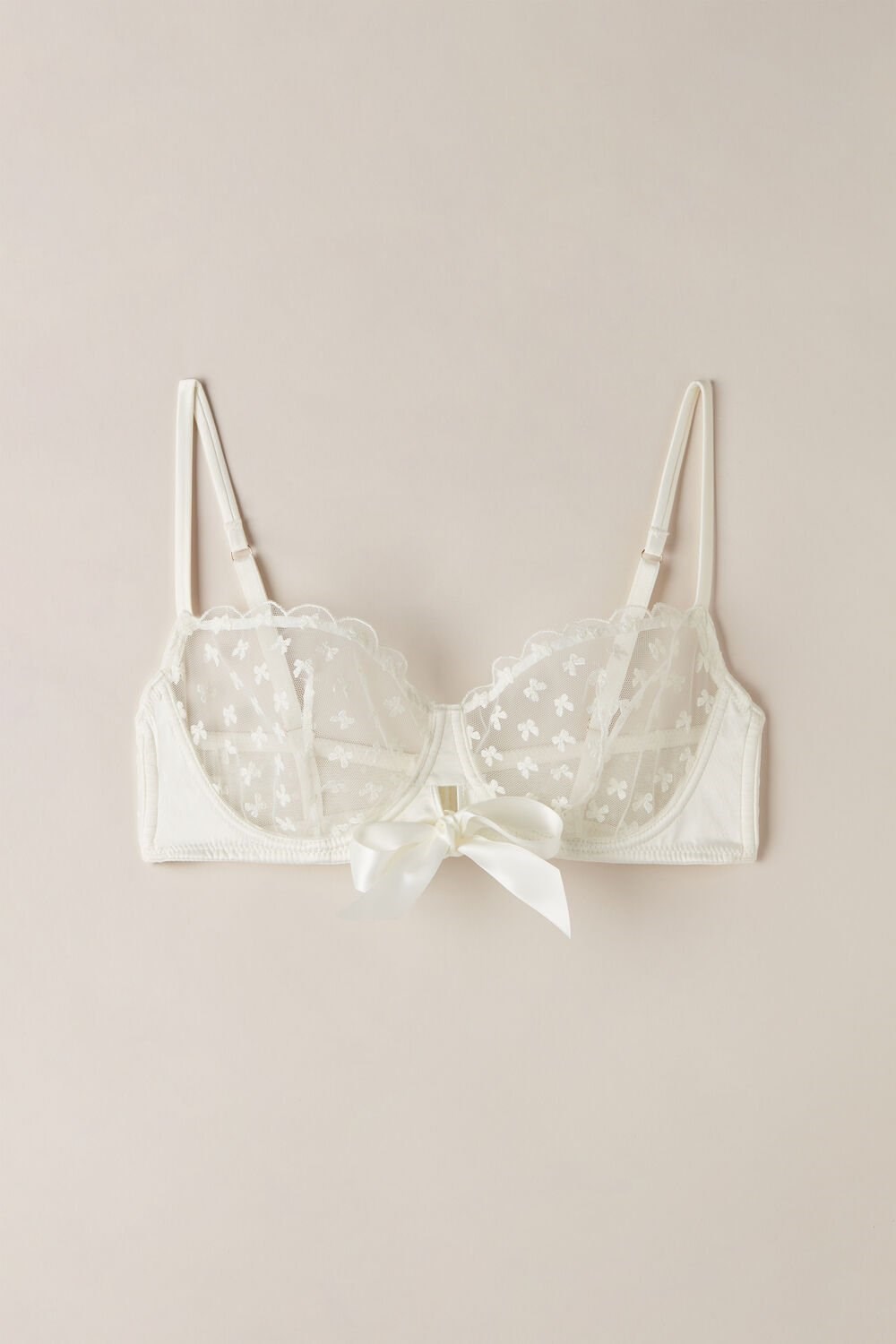 Intimissimi Love Cadeau Balconette Bra Ivory - 2127 - Talc White | 0769GIEHS