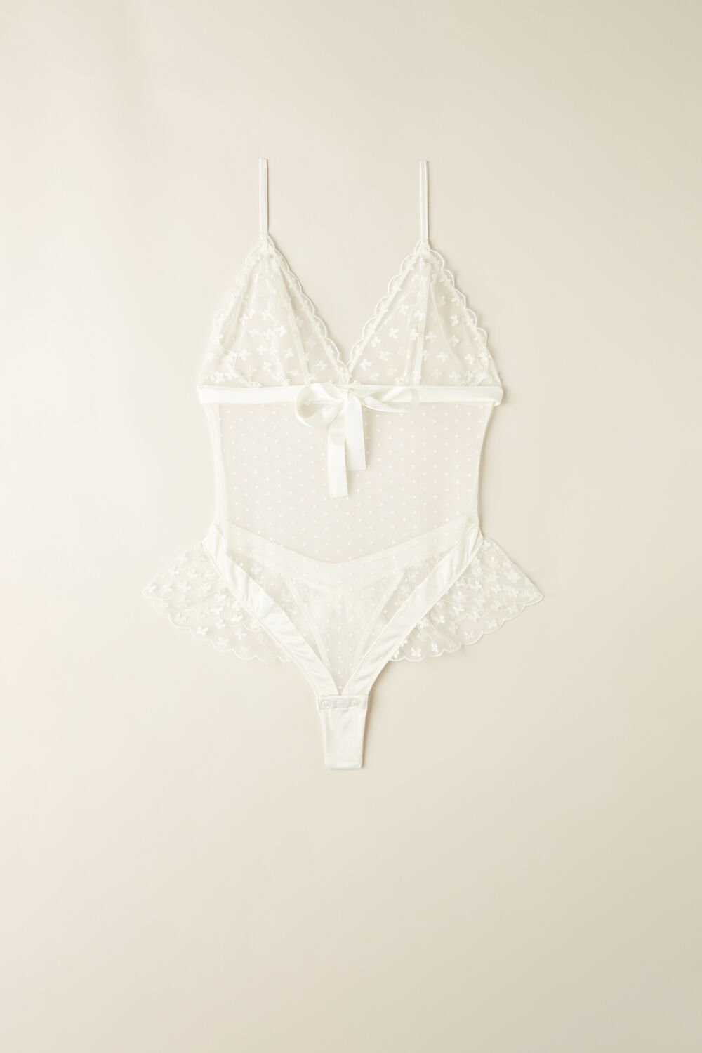 Intimissimi Love Cadeau Bodysuit Ivory - 2127 - Talc White | 3496KJQUN