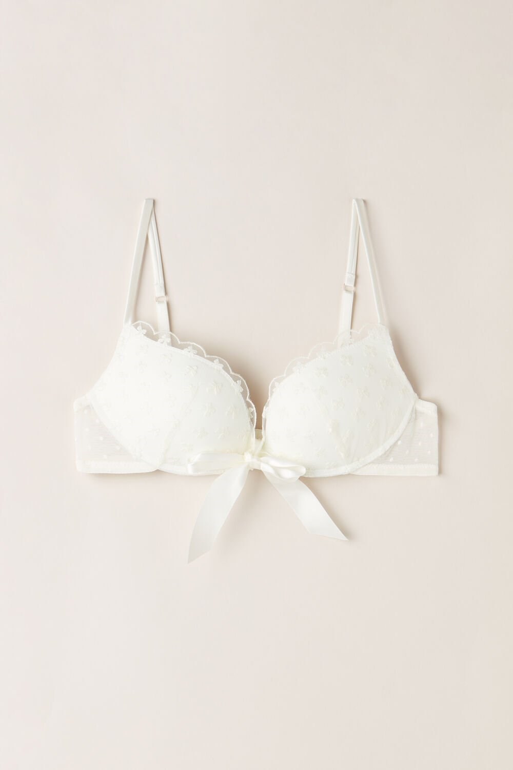 Intimissimi Love Cadeau Gioia Super Push-up Bra Ivory - 2127 - Talc White | 1253ZBXKJ