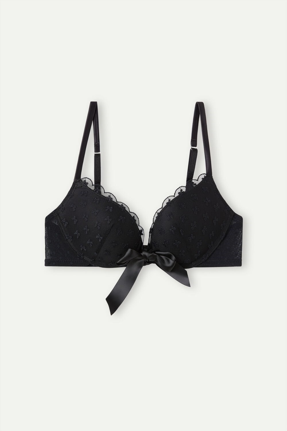 Intimissimi Love Cadeau Gioia Super Push-up Bra Black - 019 - Black | 4793YUGBT