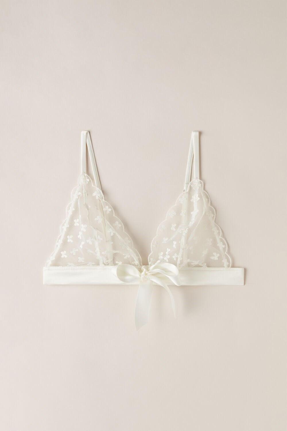 Intimissimi Love Cadeau Triangle Bra Ivory - 2127 - Talc White | 5420YXPMH