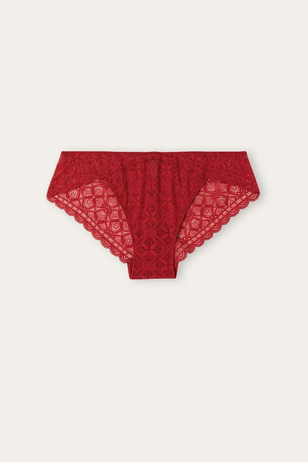 Intimissimi Low Rise Lace Panties Red - 1473 - Red | 0976CTRDO