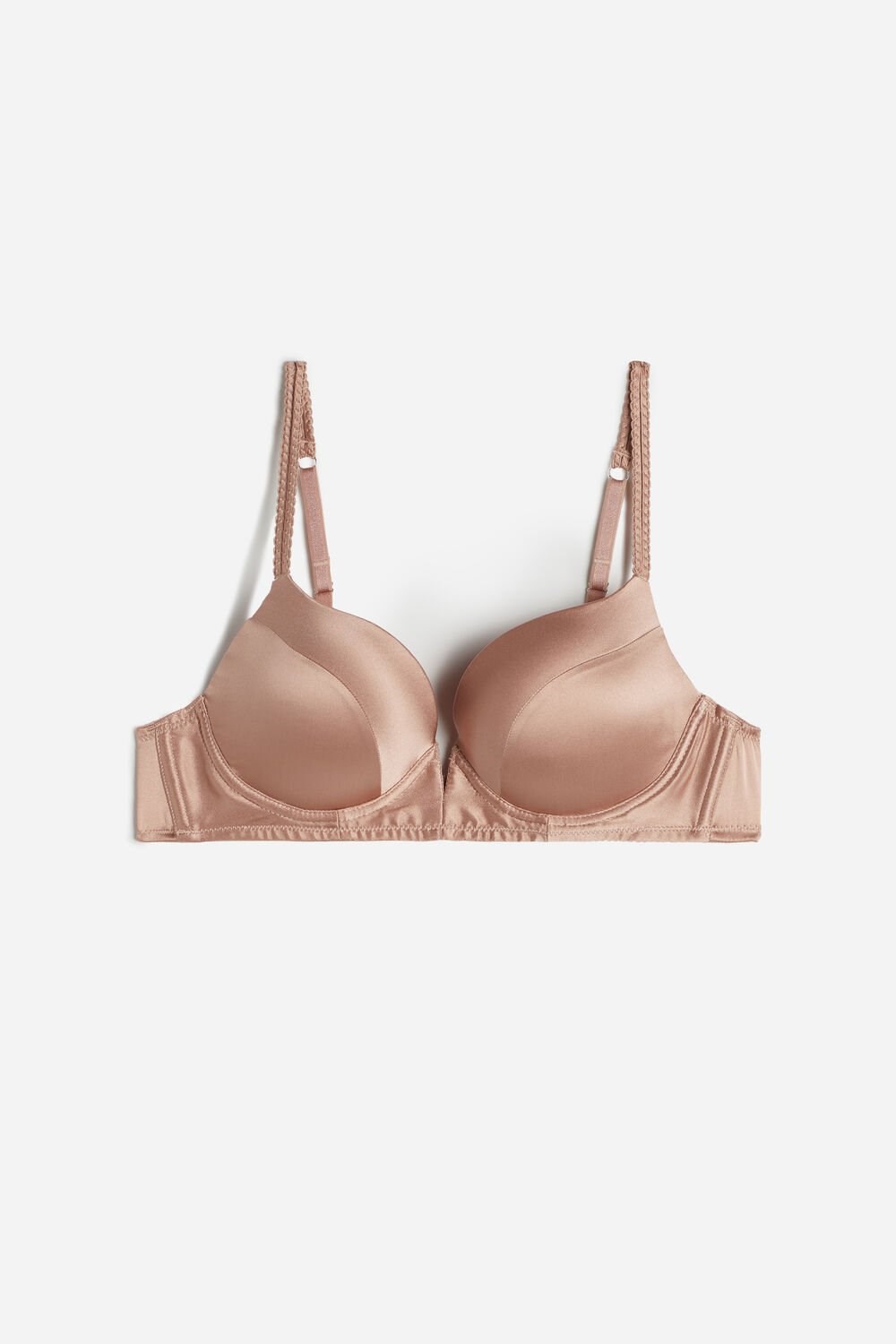 Intimissimi Mia Silk Super Push-Up Bra Natural - 163i - Satin Pink | 0823FRXDU