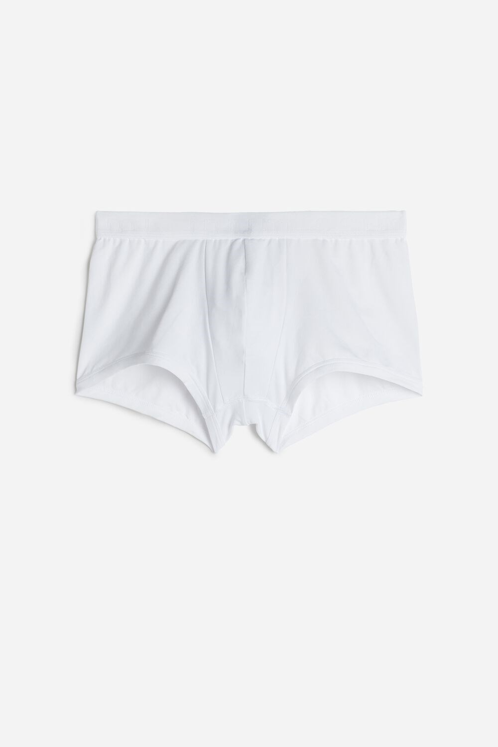 Intimissimi Microfiber Logo Boxer Shorts White - 001 - White | 7432BSKWL