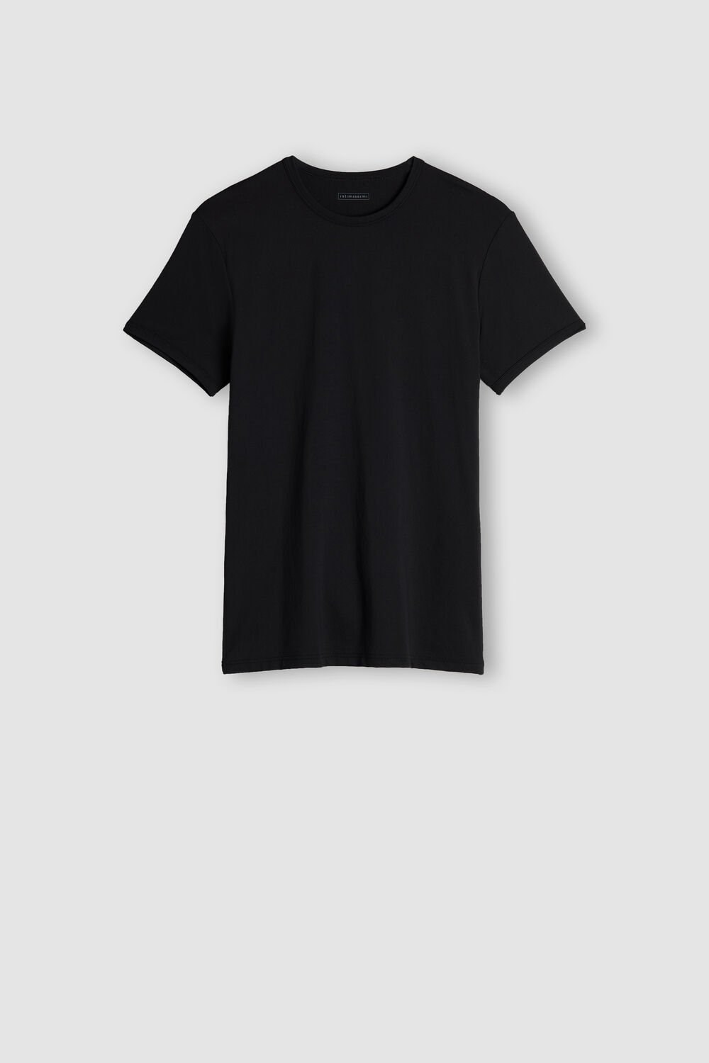 Intimissimi Microfiber T-shirt Black - 019 - Black | 0972TWEJA