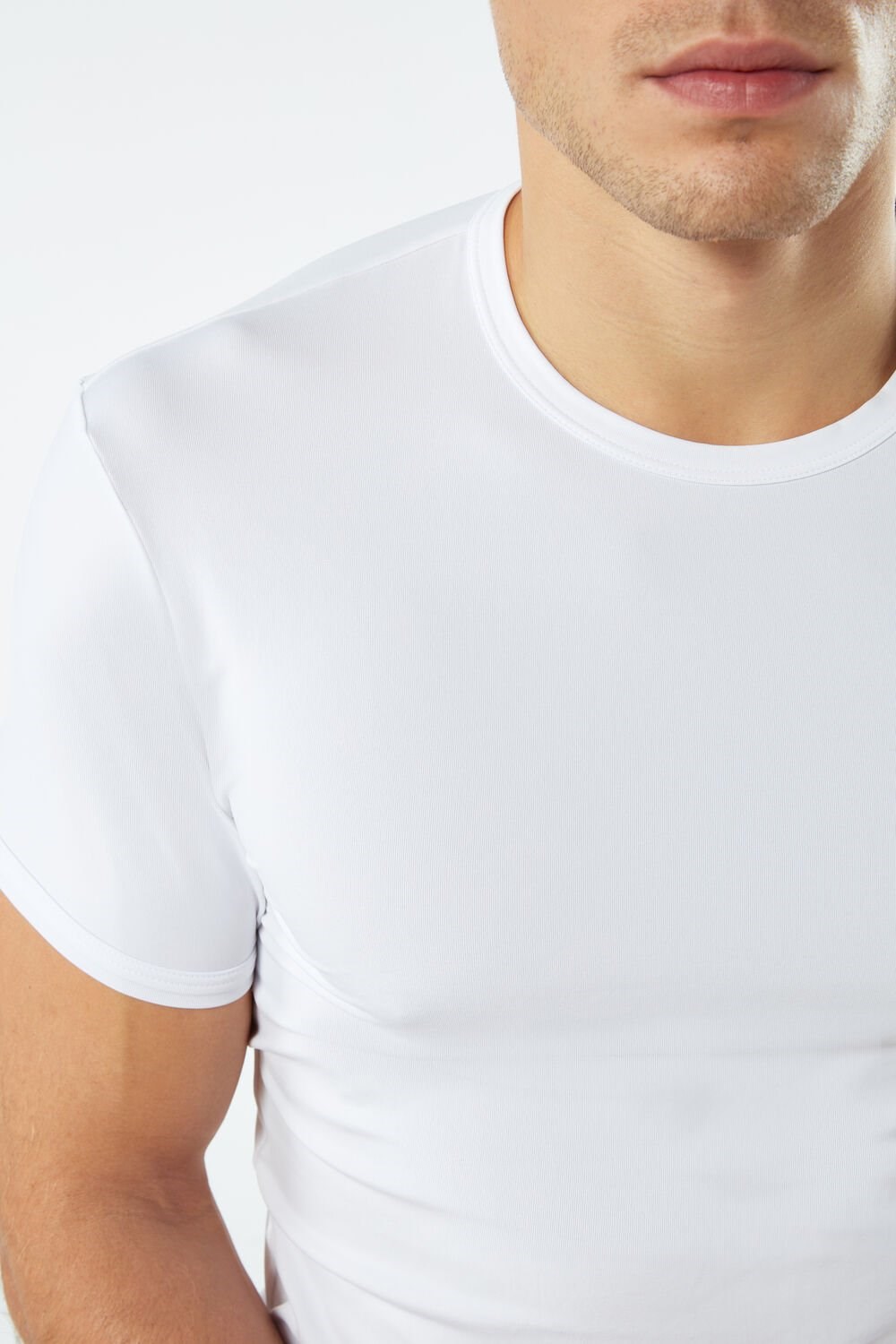 Intimissimi Microfiber T-shirt White - 001 - White | 3859ACLFV