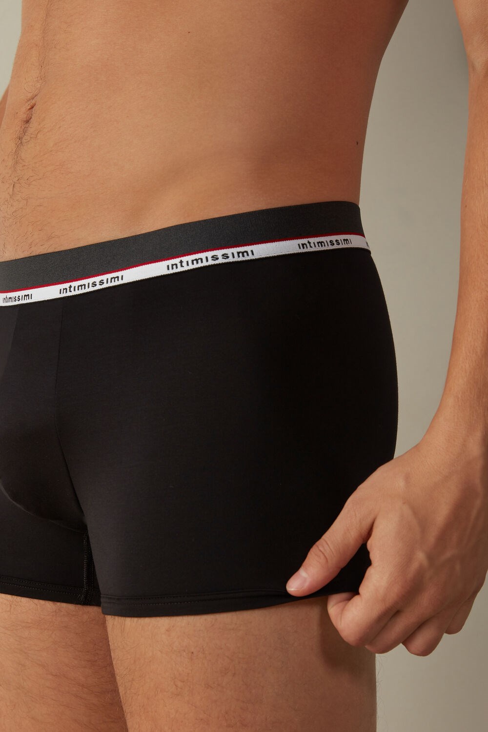 Intimissimi Micromodal Boxers Black - 019 - Black | 5832GHSRP