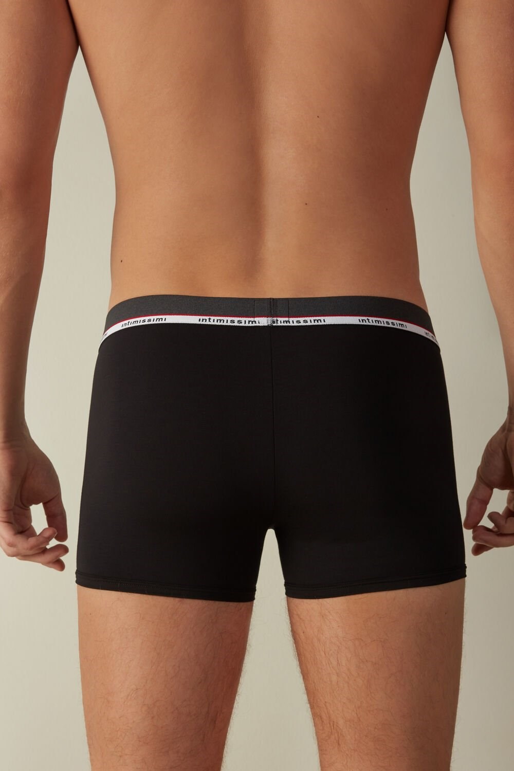 Intimissimi Micromodal Boxers Black - 019 - Black | 5832GHSRP