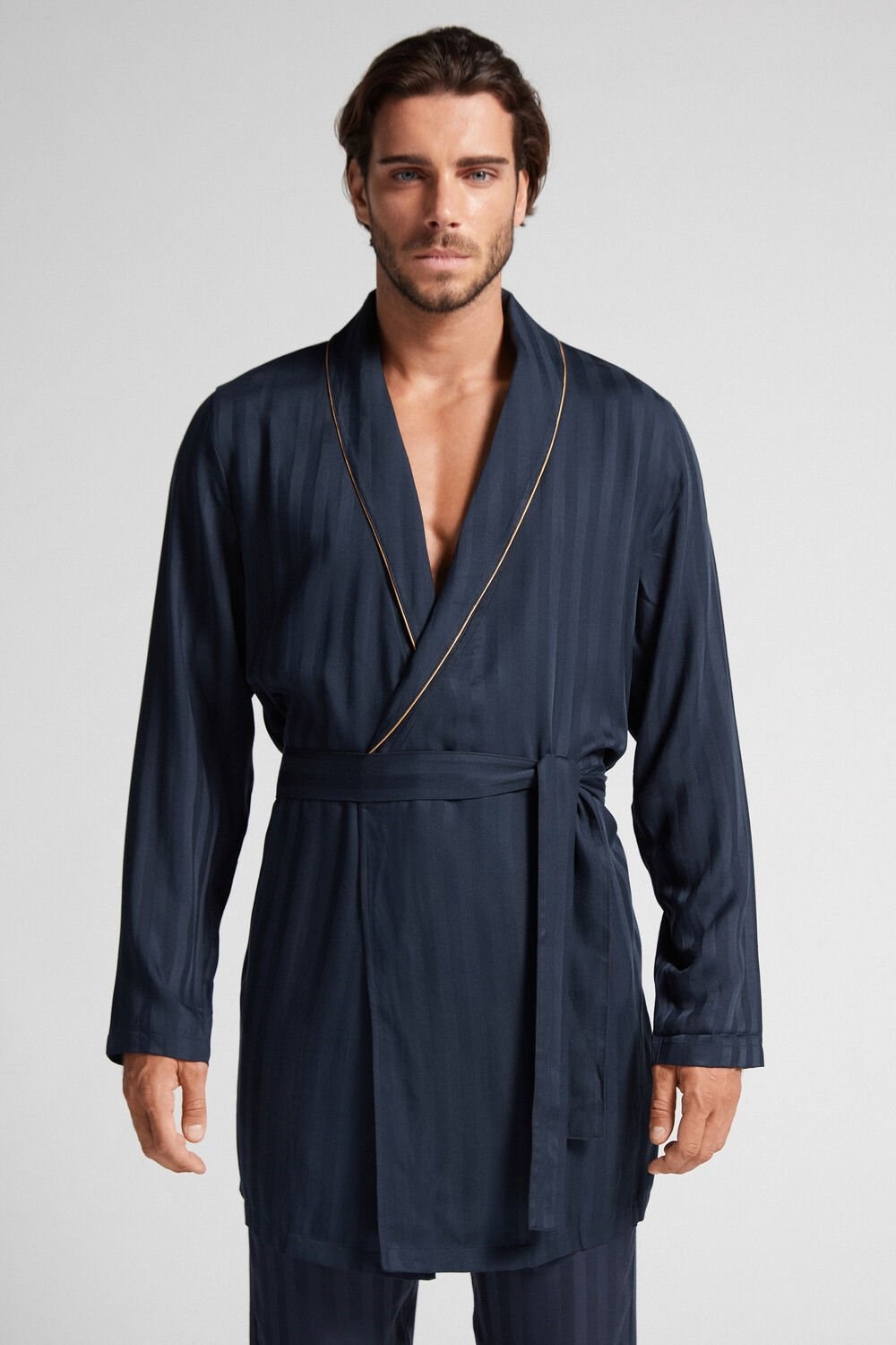 Intimissimi Modal Robe Blue - 095i - Dark Blue | 2508EHXNP