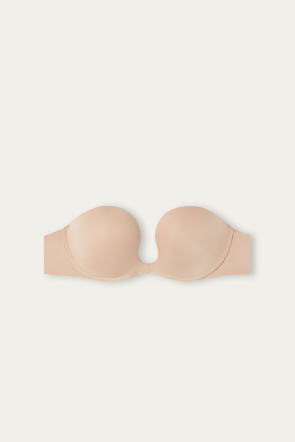 Intimissimi Monica Bandeau Bra in Ultralight Microfiber Natural - | 3524SVKFE