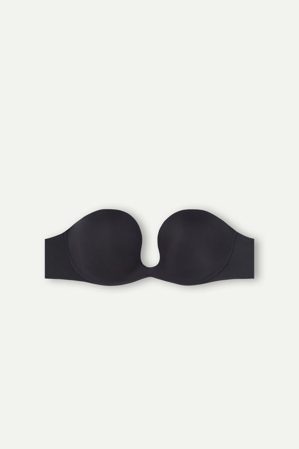 Intimissimi Monica Bandeau Bra in Ultralight Microfiber Black - 019 - Black | 4650TFJOV