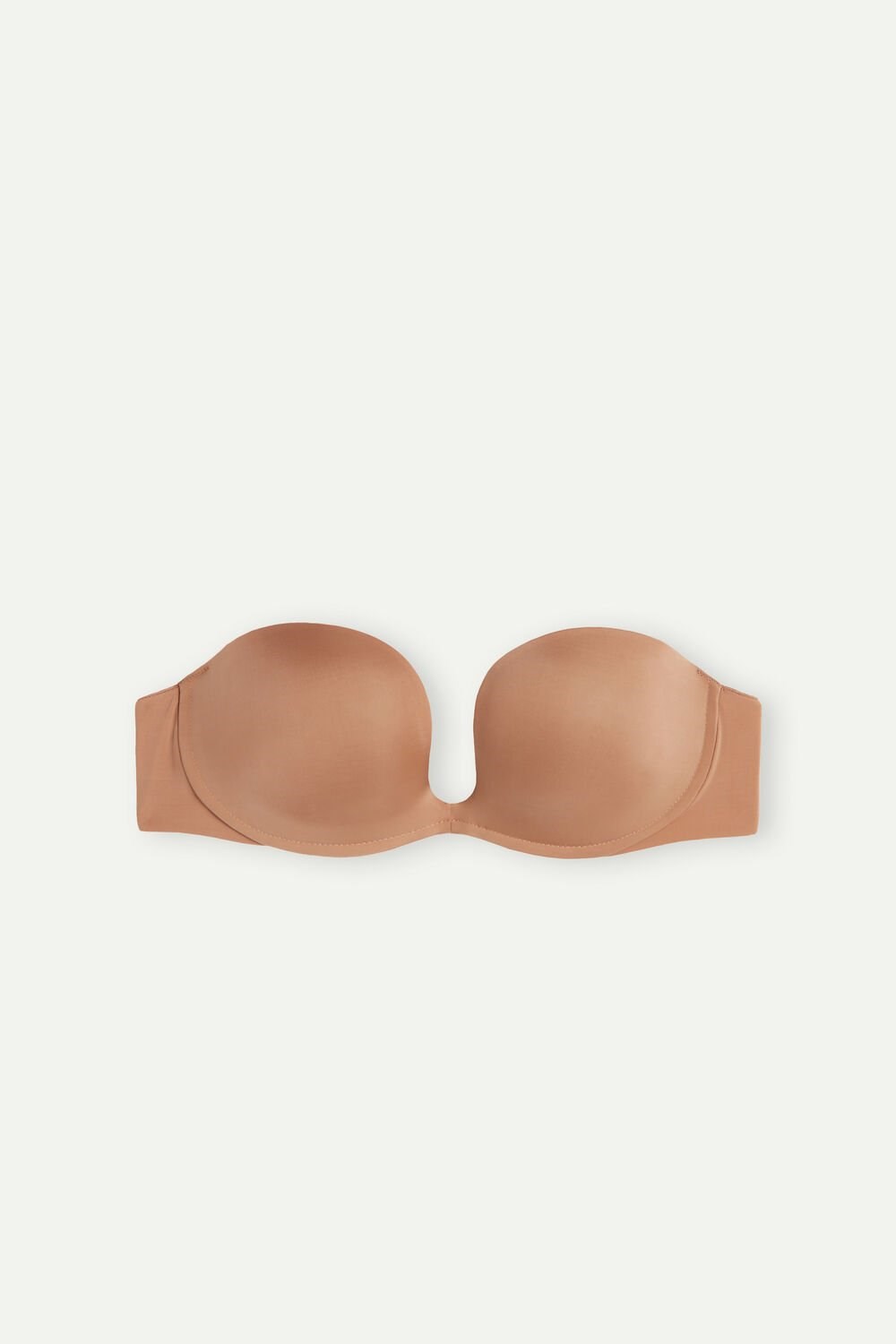 Intimissimi Monica Bandeau Bra in Ultralight Microfiber 417i - Medium Beige | 6713IMAPT