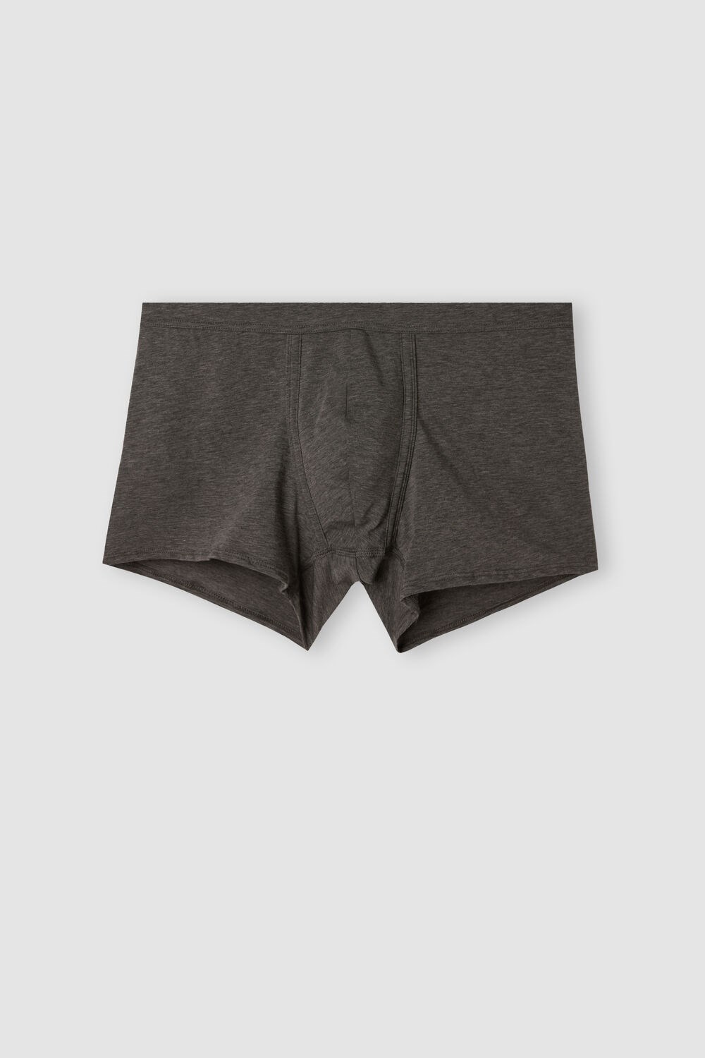 Intimissimi Natural Fresh Supima® Cotton Boxers Dark Grey - 5227 - Heathered Graphite Grey | 0136CHEWT