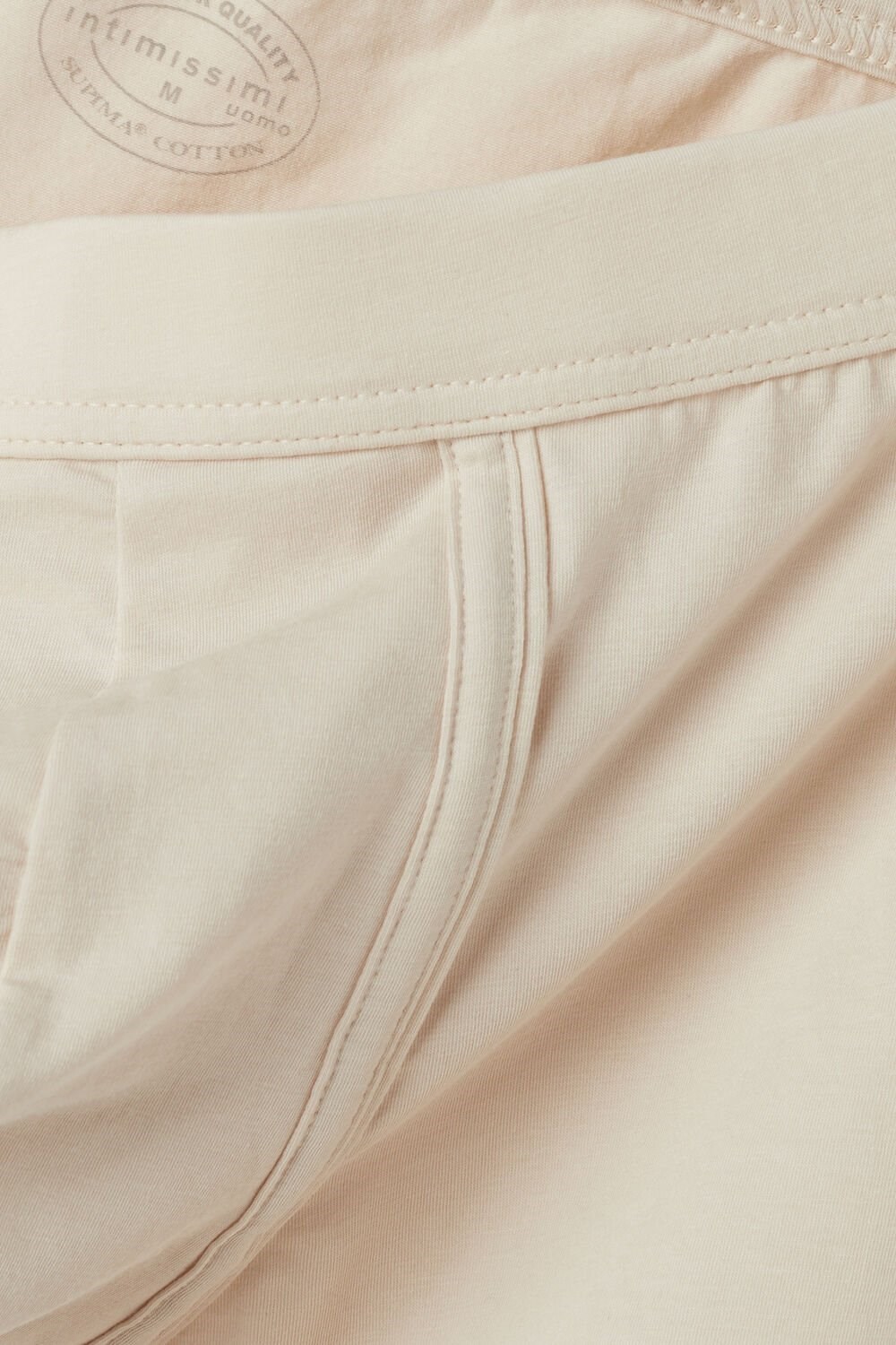 Intimissimi Natural Fresh Supima® Cotton Boxers Natural - 721i - Rope Beige | 1746HNZBC