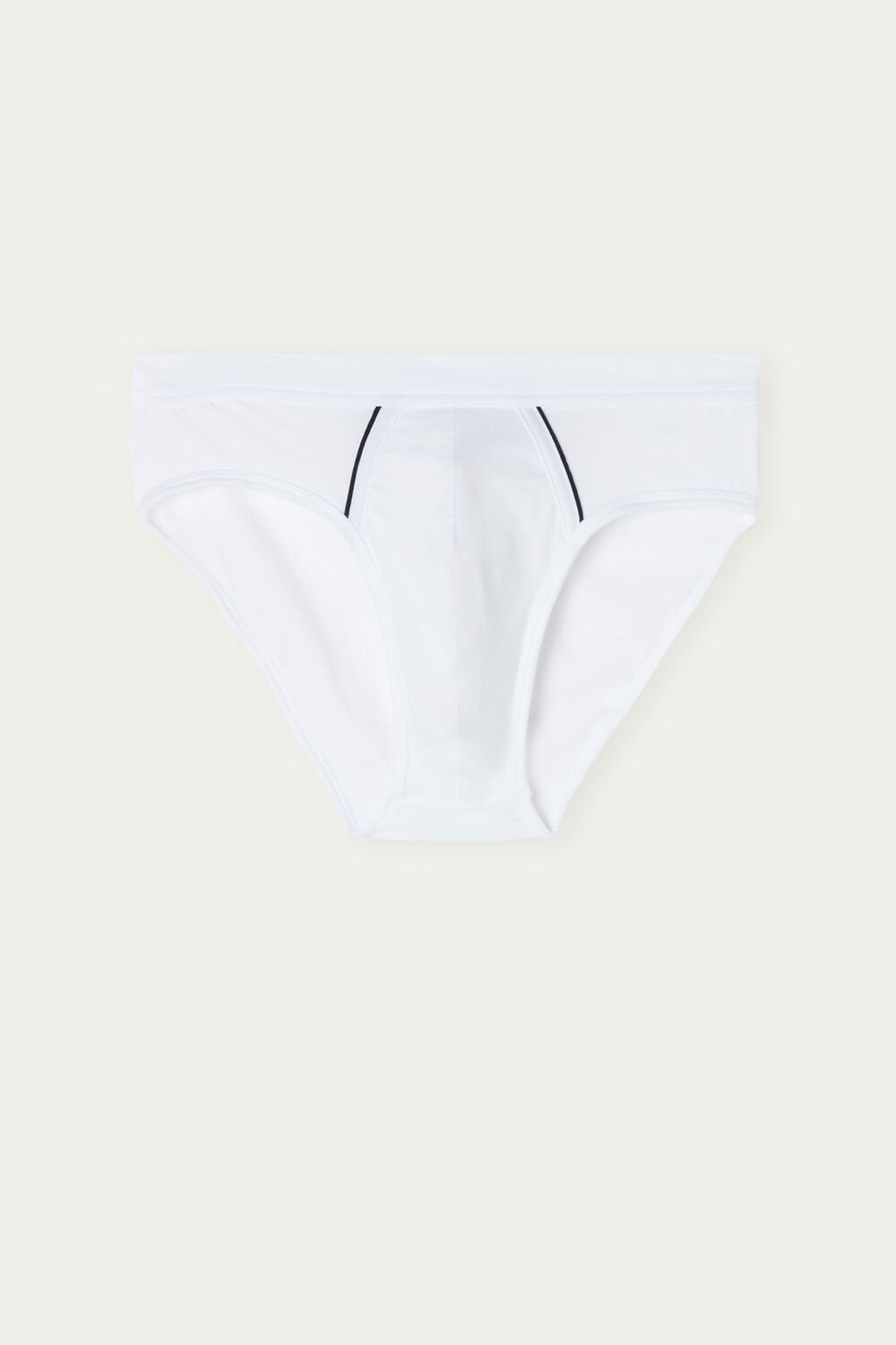 Intimissimi Natural Fresh Supima® Cotton Briefs White - 6986 - White / Blue | 6729PCIEV