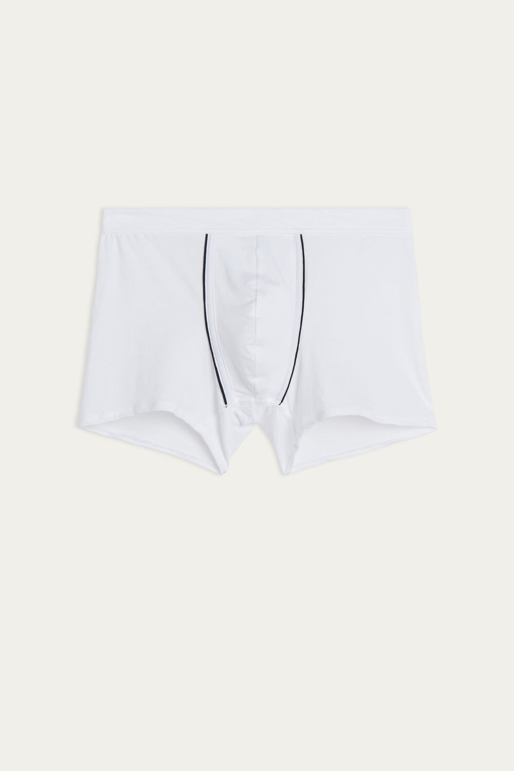 Intimissimi Natural Fresh Supima® Cotton Boxers White - 6986 - White / Blue | 8691BAYSP