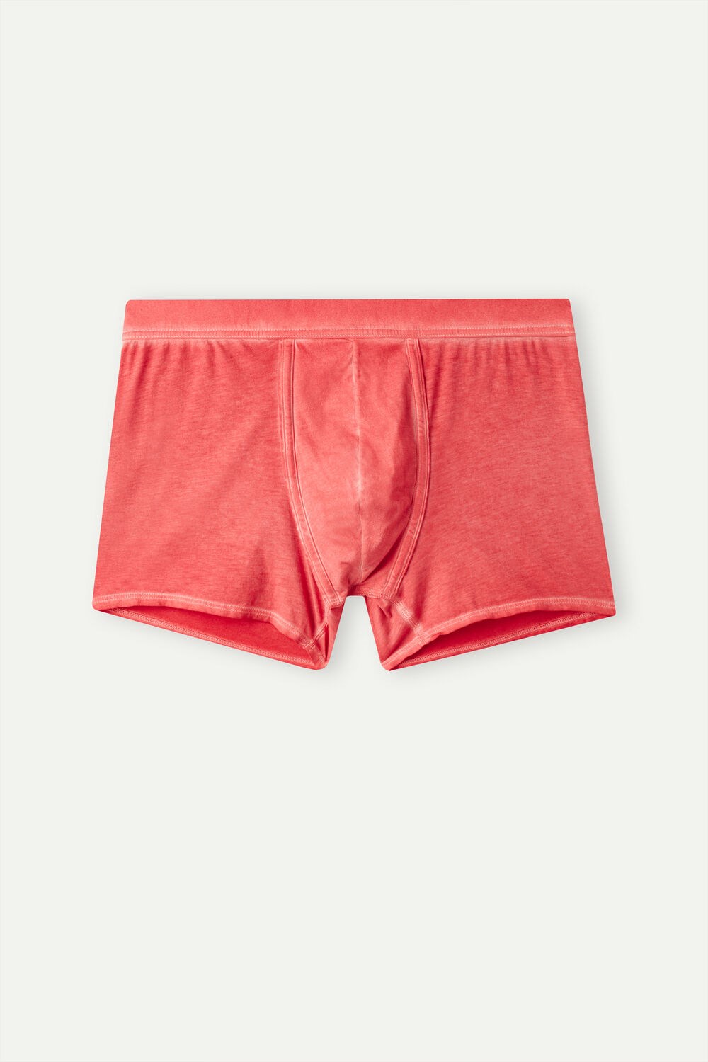 Intimissimi Natural Fresh Supima® Cotton Boxers Red - 318j - Oil Red | 9132BOPCH