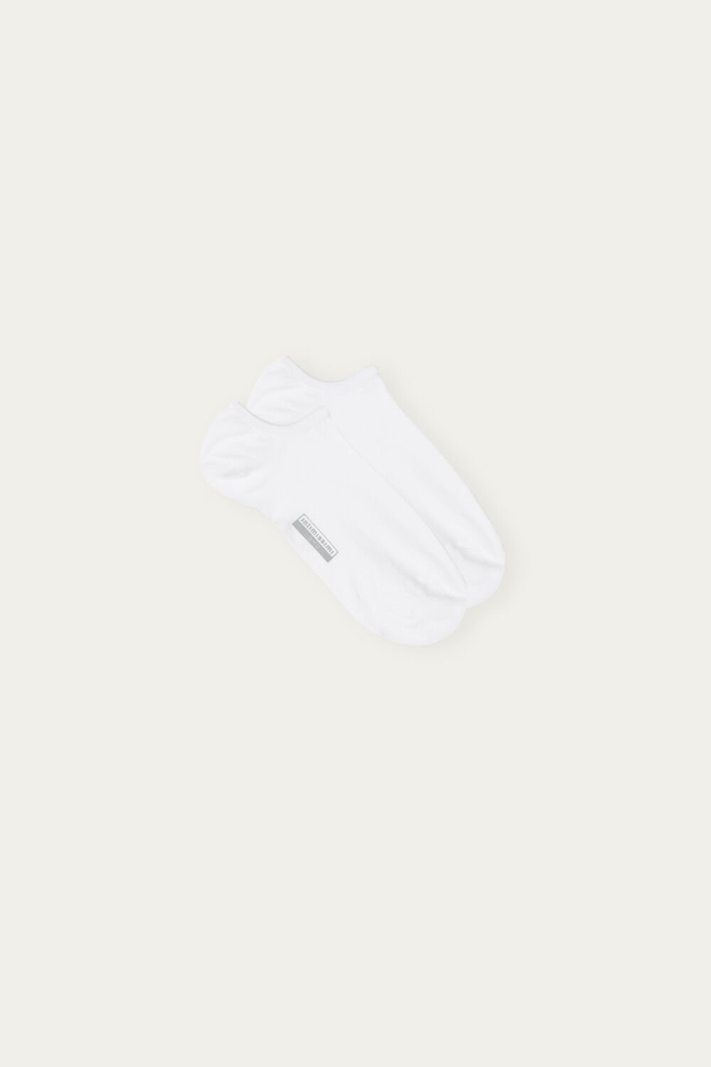 Intimissimi No-show Socks in Supima® Cotton White - 001 - White | 0984SJAXI