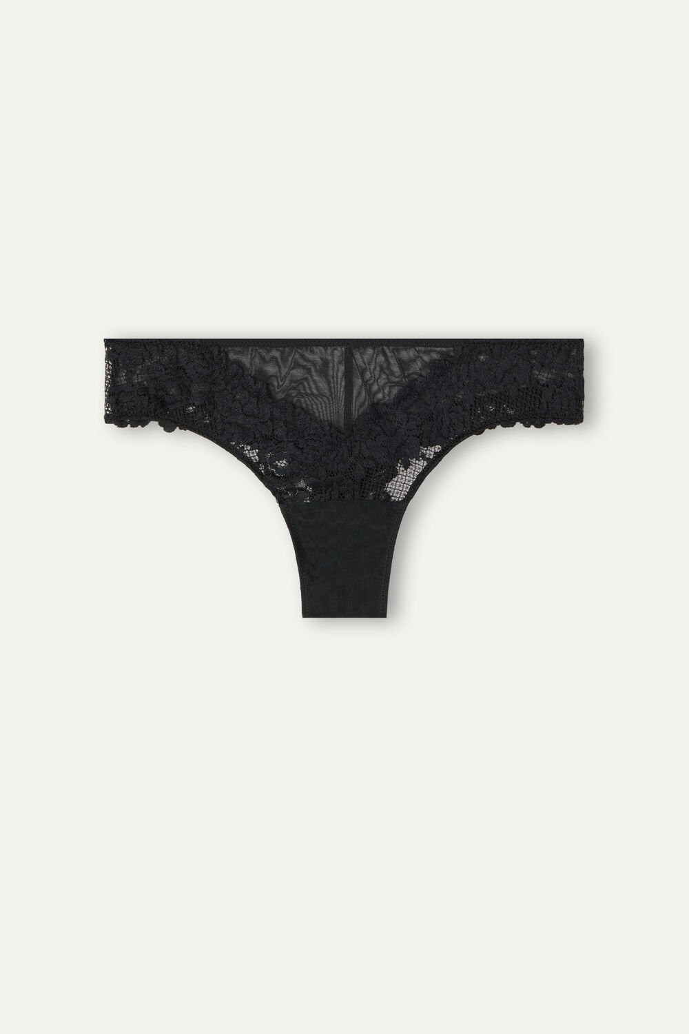 Intimissimi Pretty Flowers Brazilian Black - 019 - Black | 7940DWJLU