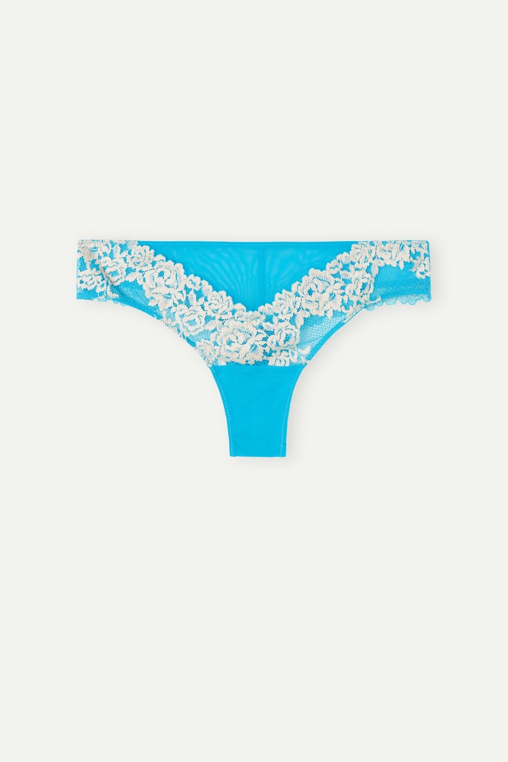 Intimissimi Pretty Flowers Brazilian Blue - 233j - Digital Turquoise / Ivory | 9510HVKWC