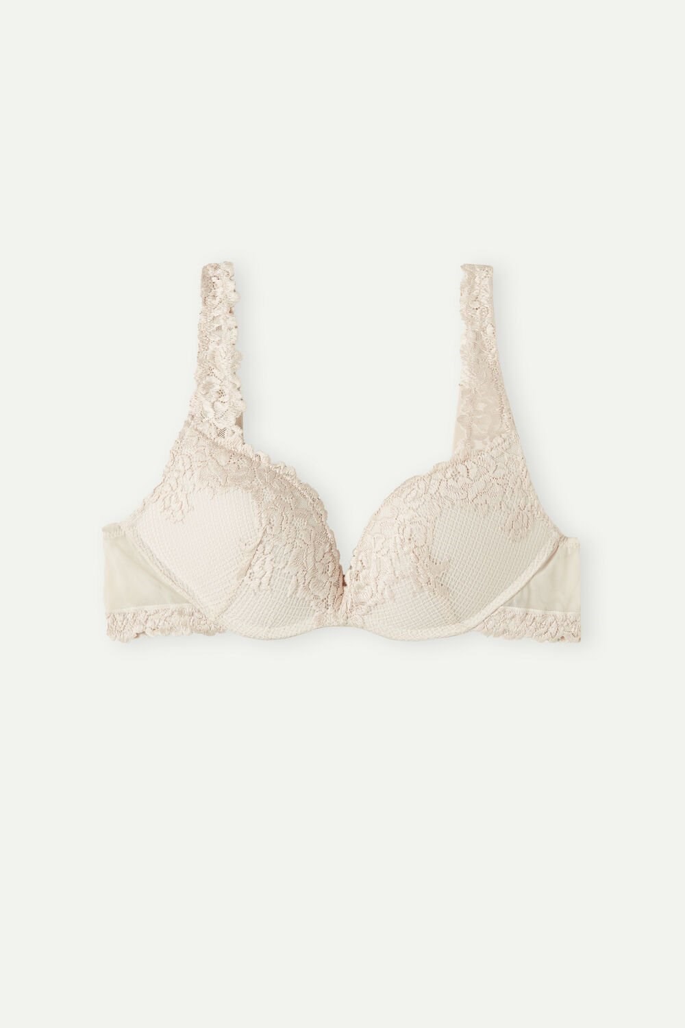 Intimissimi Pretty Flowers Gioia Super Push-up Bra Natural - 2280 - Silk Pink | 7810RBSVP