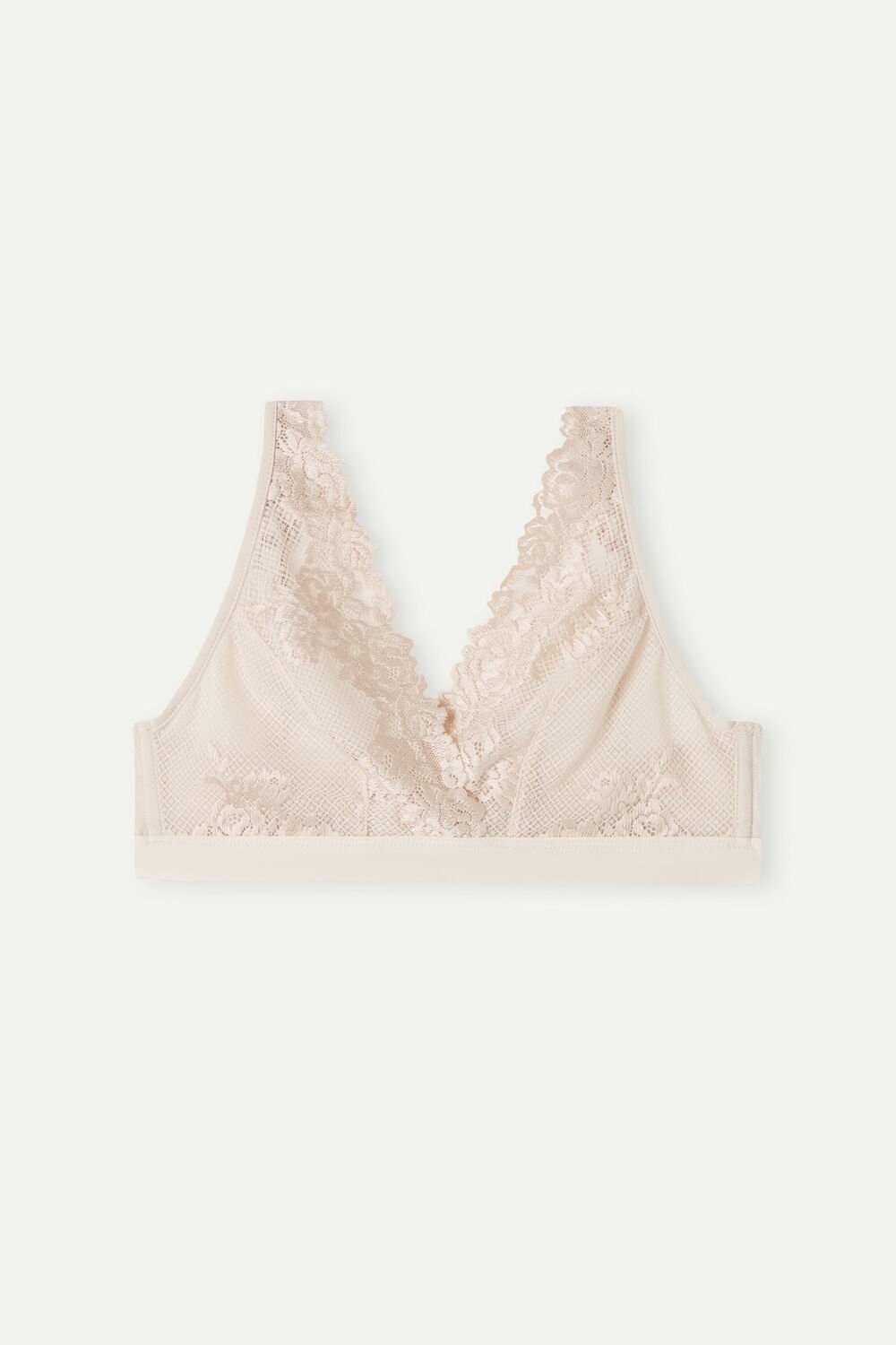 Intimissimi Pretty Flowers Lara Triangle Bra Natural - 2280 - Silk Pink | 5348PVCDL